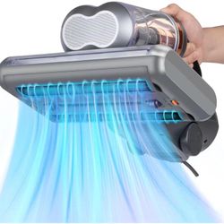 TUUSwwep Hand Held Vacuum Cleaner Double Brush UV Ultrasonic Bed Sofa Deep Clean 14kpa Suction
