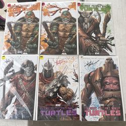 TMNT Exclusive Battle Damage Set