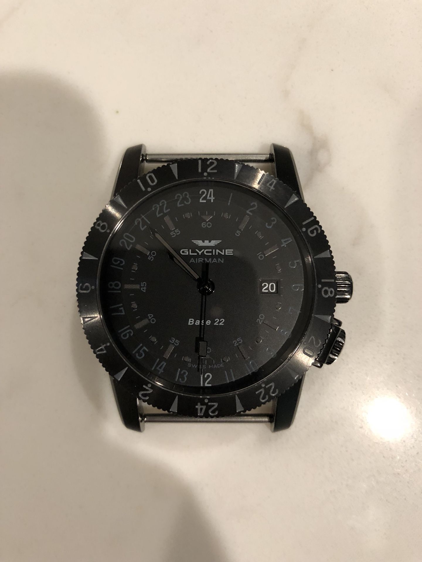 Glycine Airman Base 22 Purist "Mystery" Ref. 3887.3