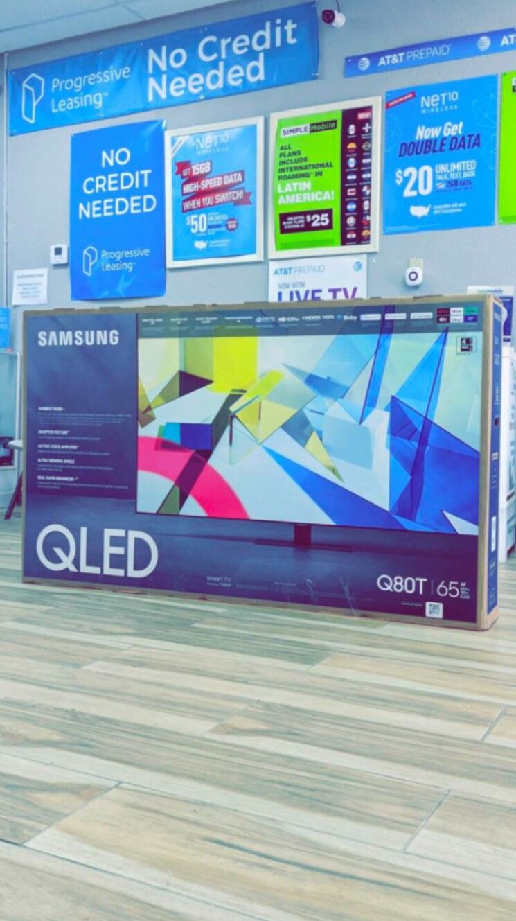 Samsung 65 inches - QLED - Q80T Series - 2160p - Smart - 4K UHD TV with HDR - Brand New in Box! One Year Warranty!