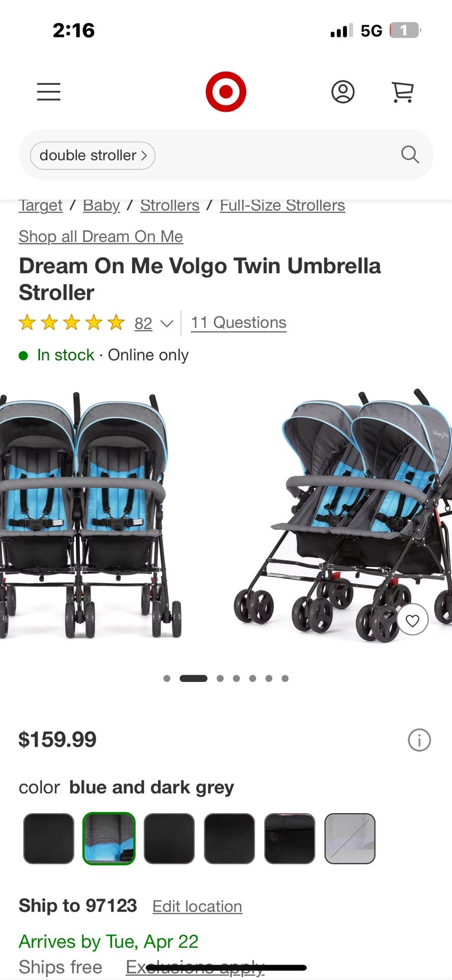 double stroller