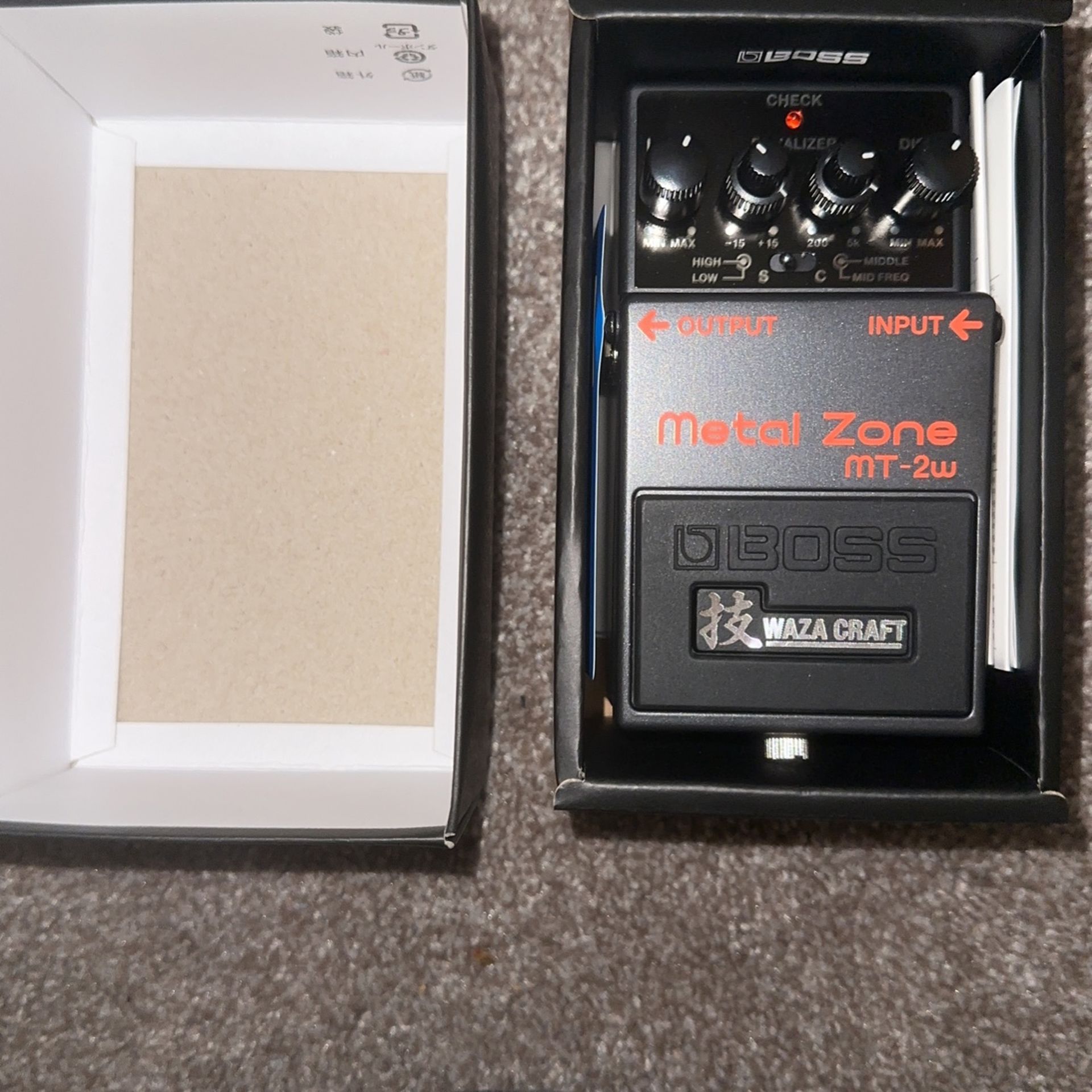 Boss WT-2w Waza craft