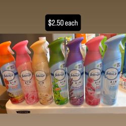 4 Febreze Bottles For $10
