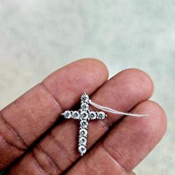 Diamond Cross Pendant 