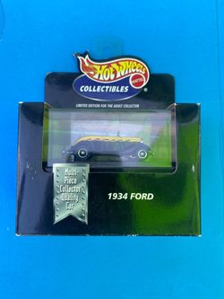 Hot Wheels 1934 Ford Adult Collector Edition