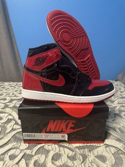Air Jordan 1 OG Patent Bred