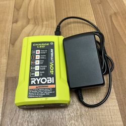 RYOBI 40V Lithium-lon Charger