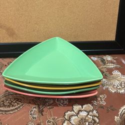 Serving Plates/platters Multicolor 7 PCs 