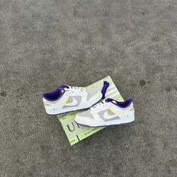 Nike Dunk Union PassPort Court Purple Size 10 Men Gently Worn