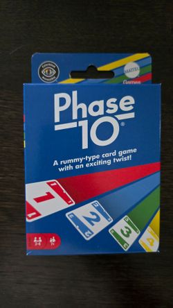 Mattel Phase 10 Card Game Brand New