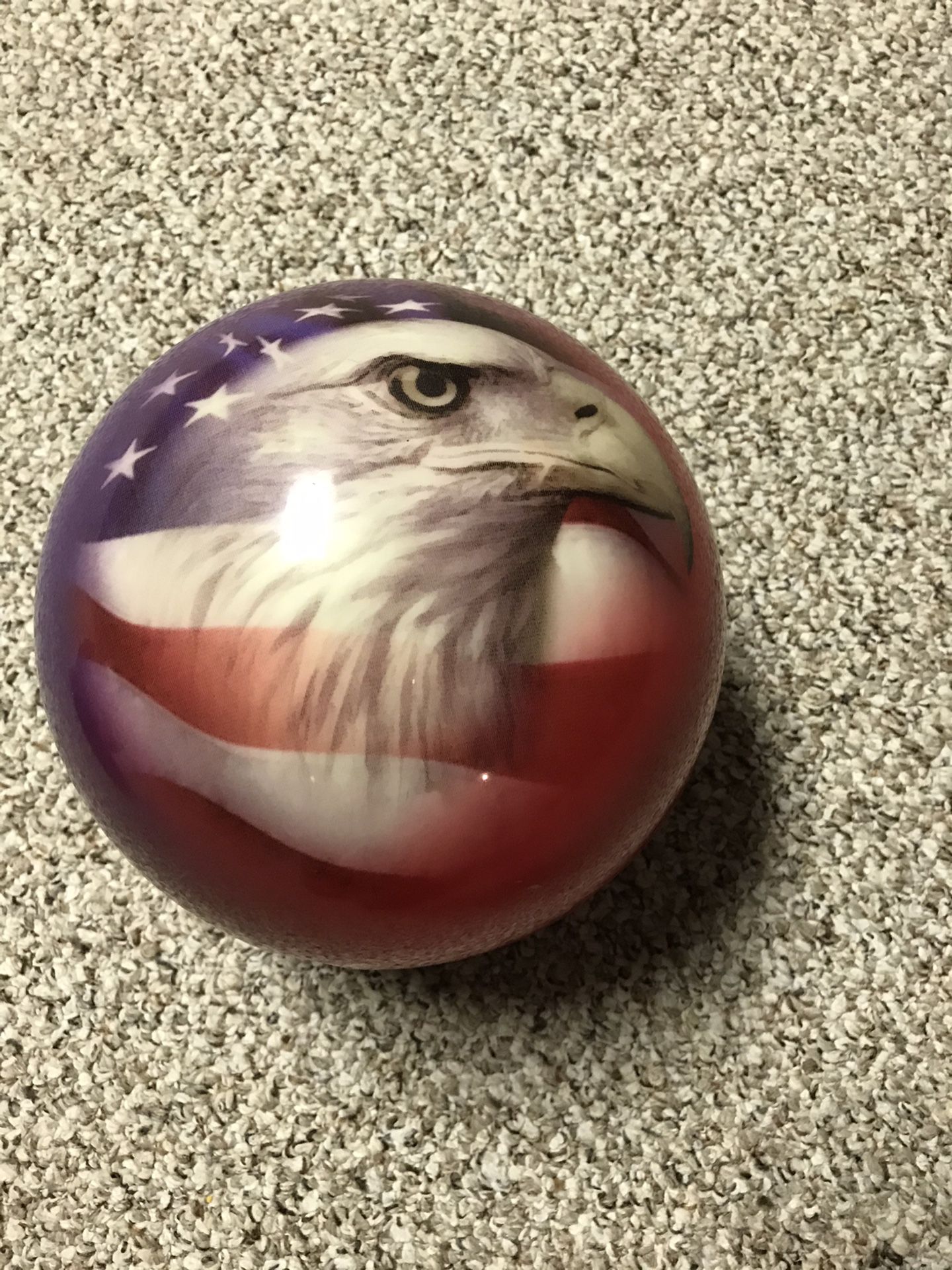 USA American Eagle bowling ball