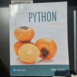 Starting Out with Python 4th Edition