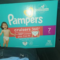 Diapers size 7