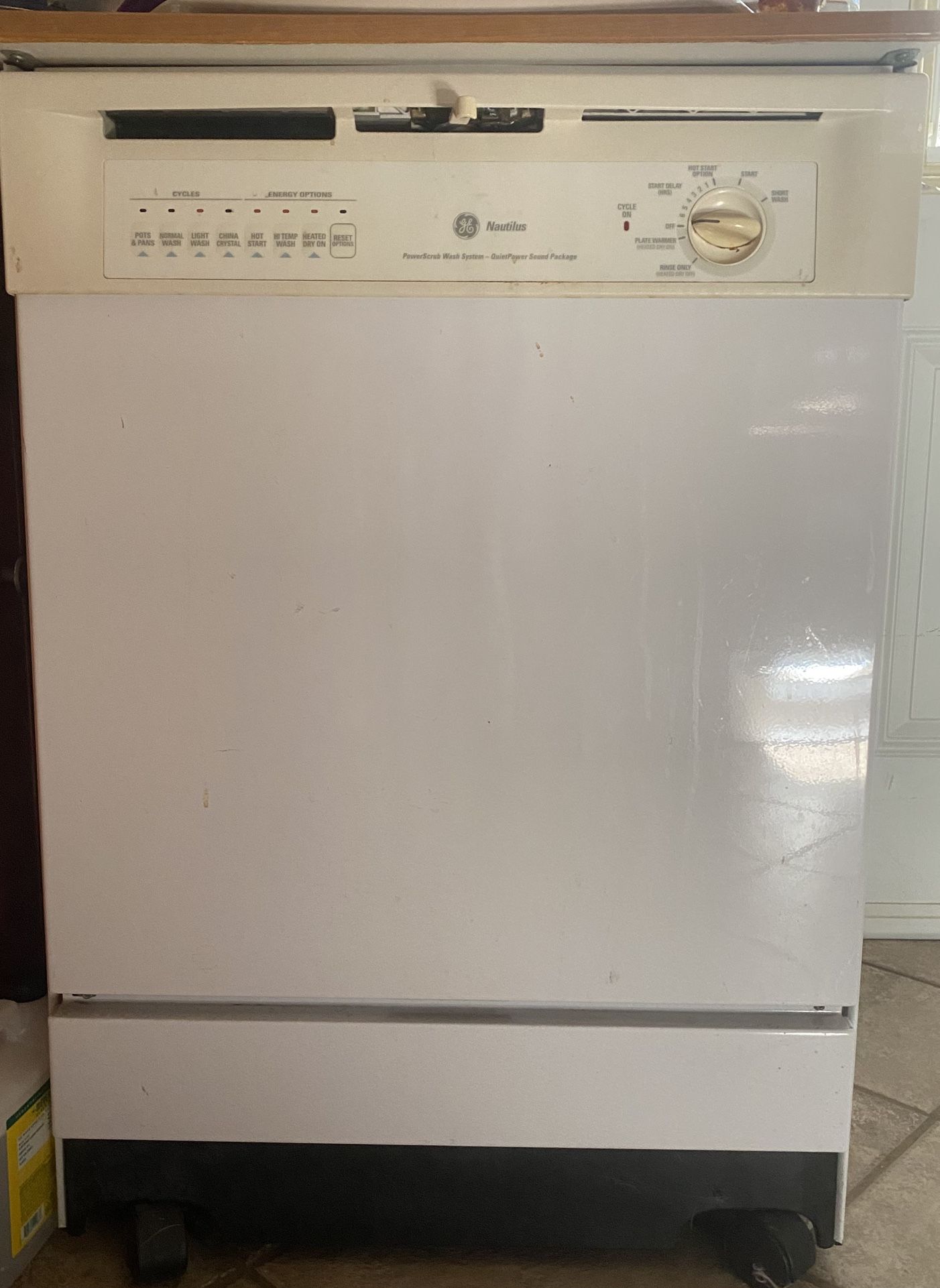 As Is GE Portable Dishwasher 