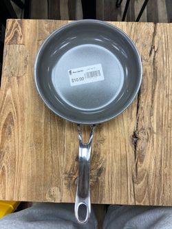 Nonstick Frying Pan with Steel Handle