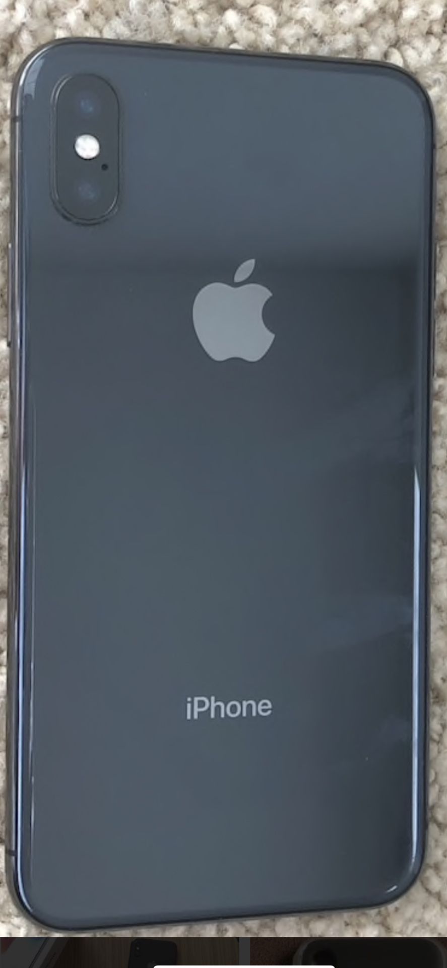 IPhone X 256 GB Black