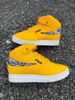 Fila Vulc 13 Yellow White Size 7W 5.5M 5Y