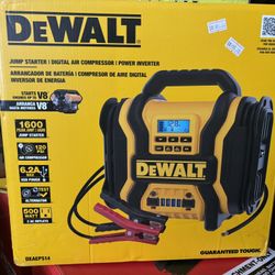 Dewalt Automotive Starter With Digital Air Compressor 