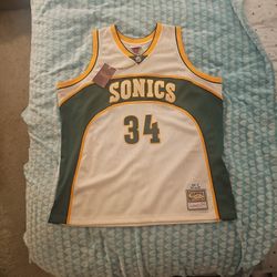 Ray Allen Sonics Jersey 2006-07 Size 2x