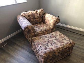 Big Chair and Ottoman