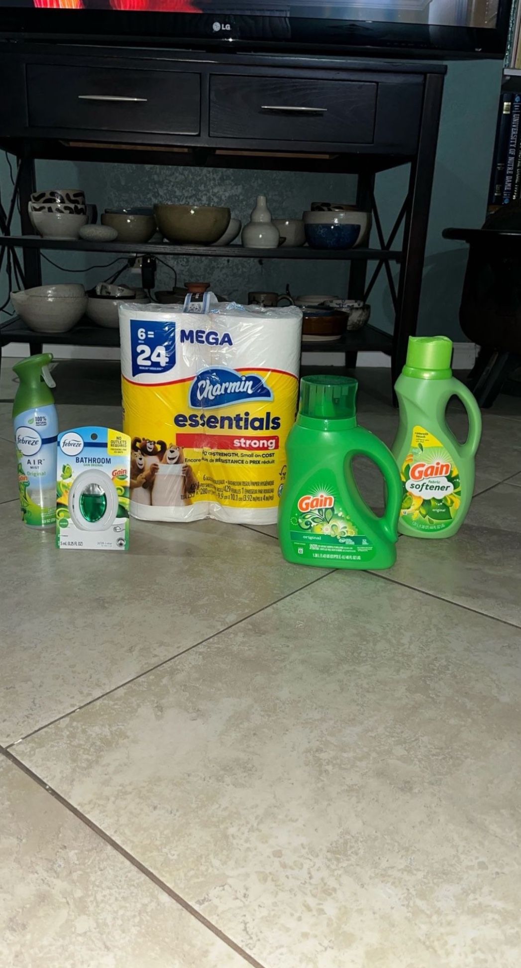 Gain, Charmin, Febreze