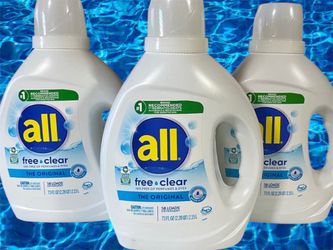 All detergent ($8 each)