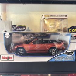 Maisto 1:18 2003 Ford Mustang Cobra Convertible, Special Edition, Diecast Metal