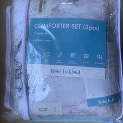 Queen Comforter W/2 Pillow Cases-New In Package