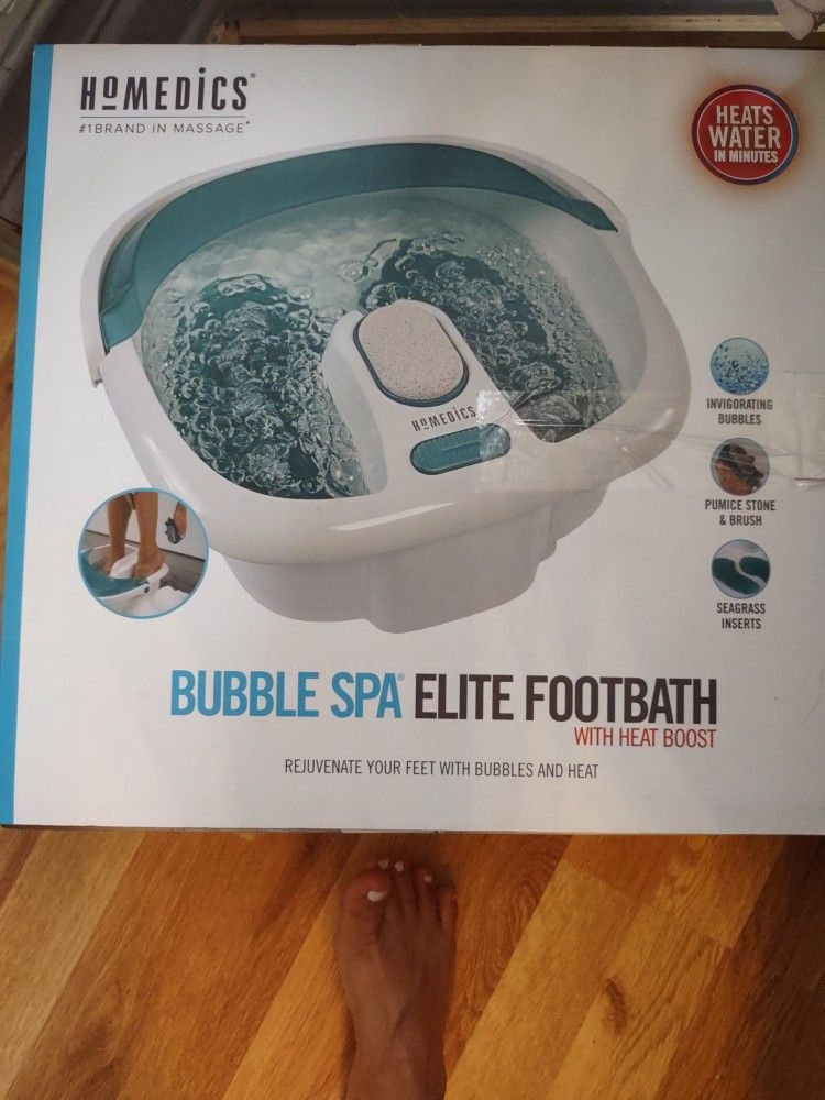 Feet🐾 Homedics Bubble Spa.