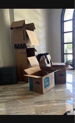 Moving Boxes Set – Large & Wardrobe