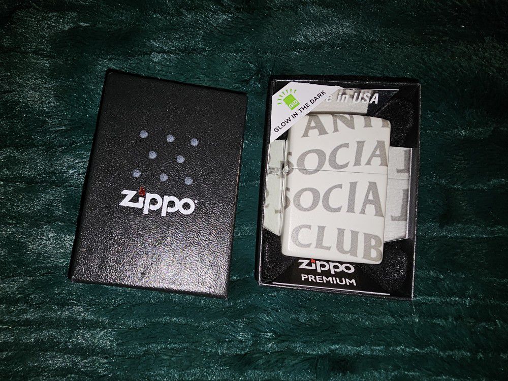 Anti Social Social Club Glow Zippo Lighter