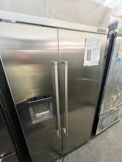Kitchenaid 42” built in refrigerator