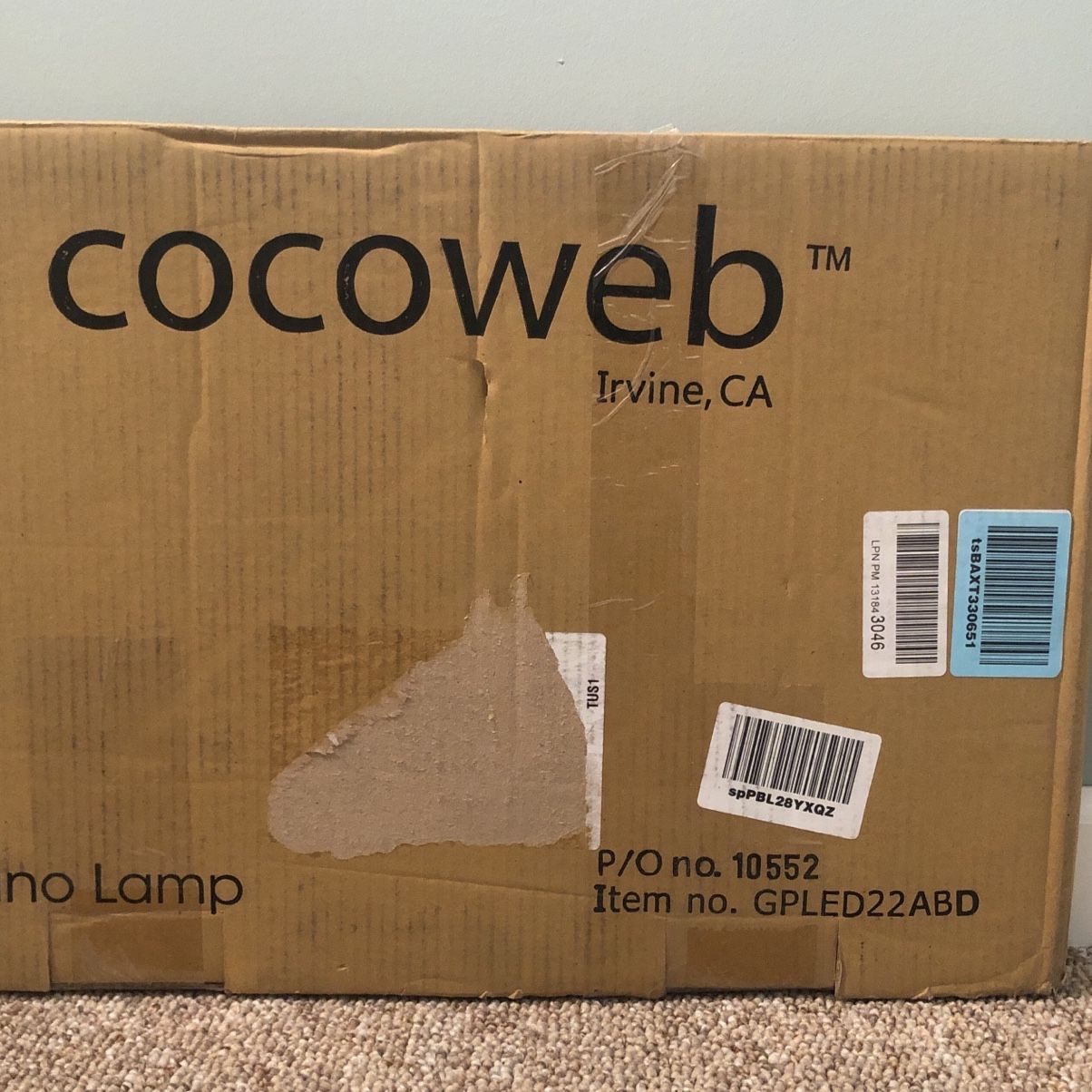 Cocoweb Piano Lamp Brand New