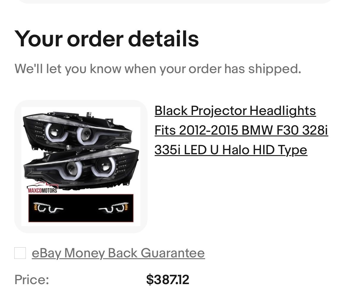 2012-2015 BMW Headlamps