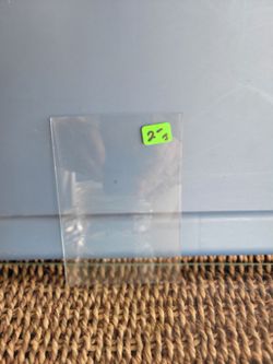 3.5 x 5 Inch Clear Glass - Perfect Frame Replacement