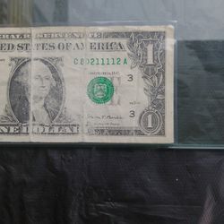 $1 Federal Reserve Note 80,211,112