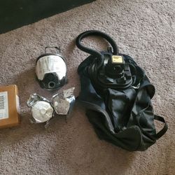 3m Rrpas Breathing Aparatus Hazmat Gas Mask Safety Chemical Hazard