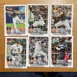 2023 TOPPS CHICAGO WHITE SOX 21 CARD LOT 