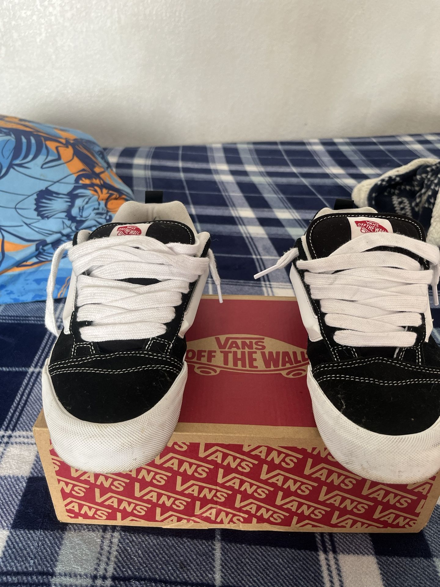 2023  Vans Knu-Skool 'Black White'