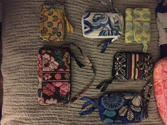 Vera Bradley purses wallets phone cases all for $75
