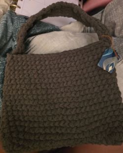 Chunky Crochet Tote Bag