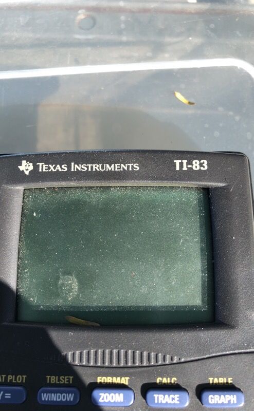 Texas Instruments TI-83 Calculator