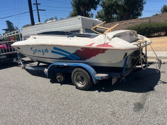 Boat trailer and boat
