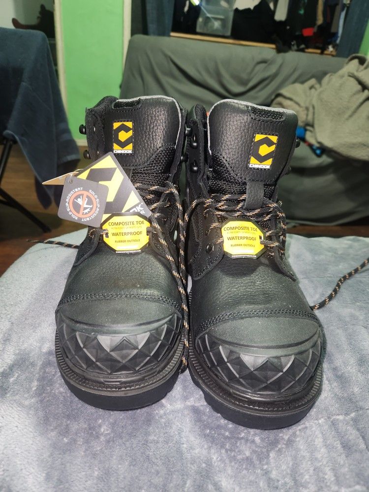 Chinook Composite Work Boots/Waterproof Sz .9