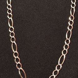 14k solid gold fancy Italy Figaro chain