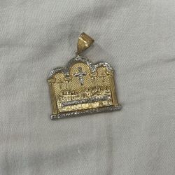 Gold Plated Last Supper Pendant 