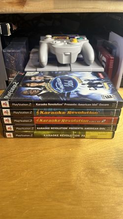 PlayStation 2 / PS2 - Karaoke Revolution games