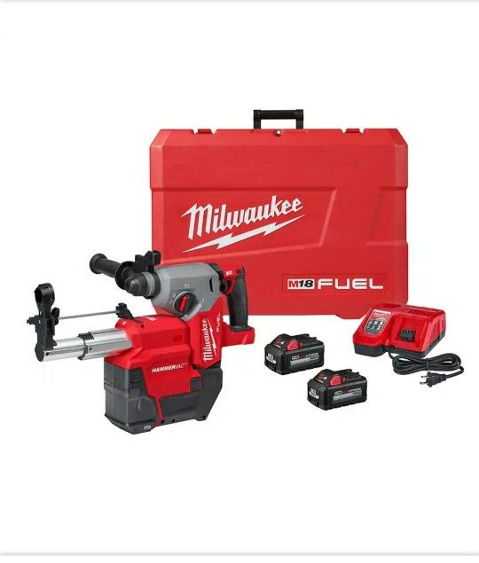 Milwaukee Hammer Dril Fuel Sds Vacuum Combo