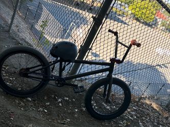 Black BMX Bike