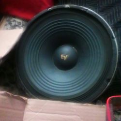(4) 15 EV’s Speakers